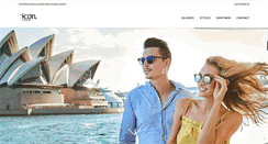 Desktop Screenshot of icon-eyewear.com